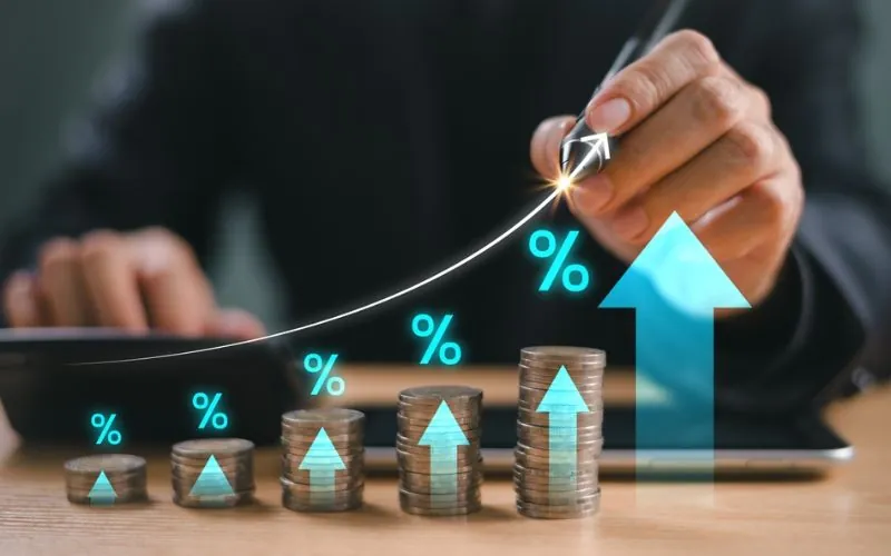 Biểu tượng dấu gạch chéo trên mũi tên đi xuống, thể hiện không theo đuổi thua lỗ tại 66b.